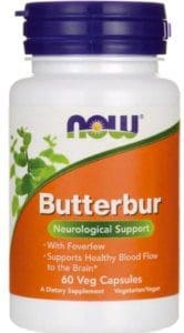 An image of a health supplement of Buttebur Neurological Support with Feverfur.