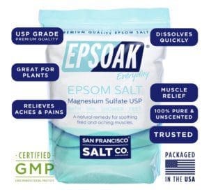 Epsoak Epsom salts